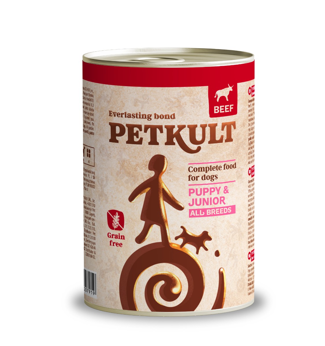 Petkult konserwa Junior - 24x400g Hovězí