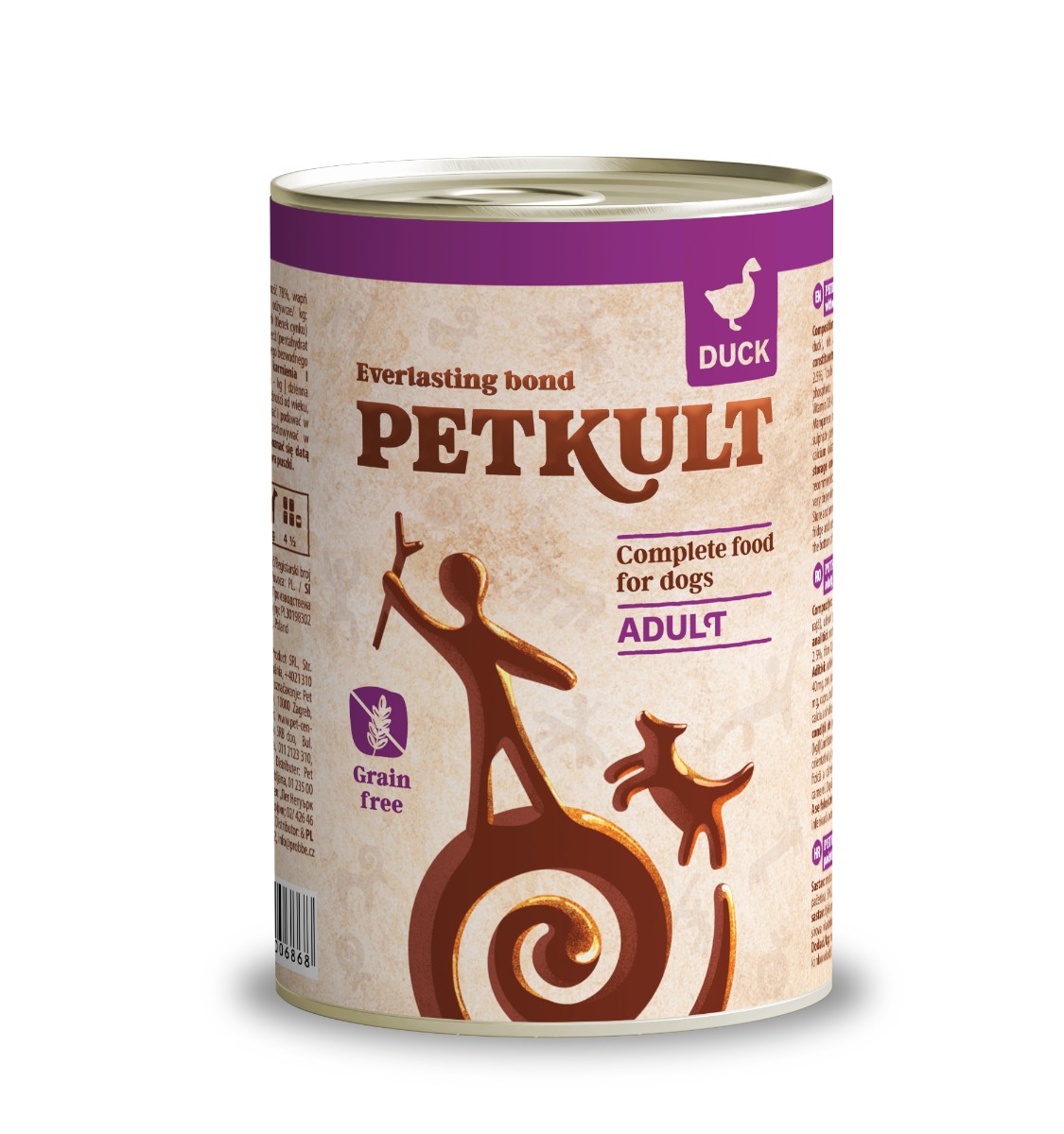 Petkult konserwa Dorosły 400g - Kaczka