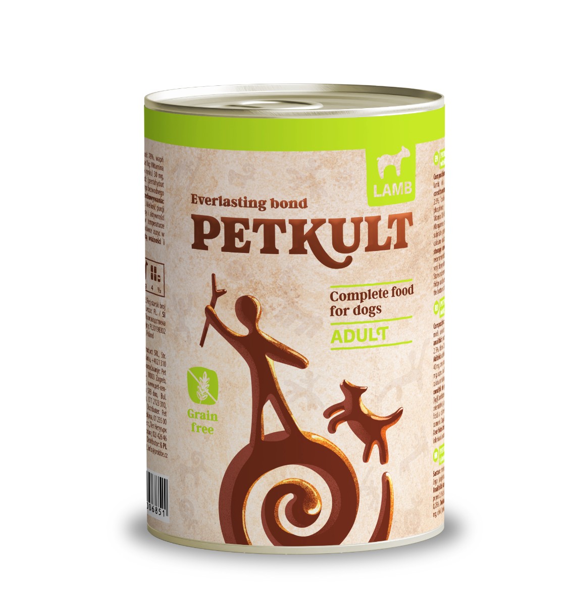 Petkult konserwa Dorosły 400g - Jagnięcina