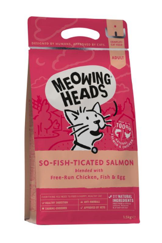Meowing Heads SO-FISH-ticated salmon - 450g
