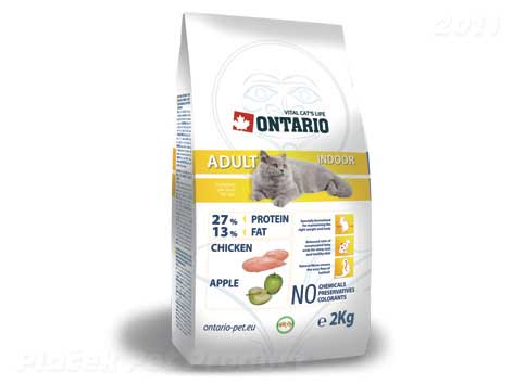 ONTARIO cat ADULT NDOOR - 10 kg